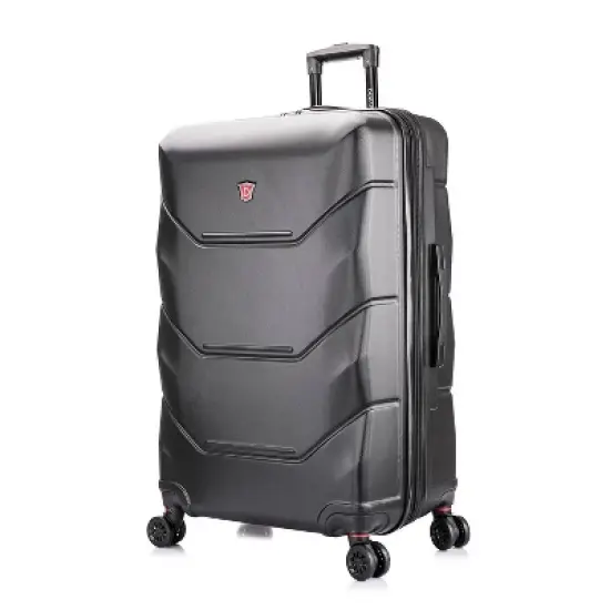 DUKAP Zonix Lightweight Hardside Large Checked Spinner Suitcase image {15}