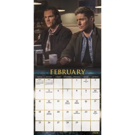 Trends International Inc. 2023-24 Wall Calendar 12"x12" Supernatural image {2}