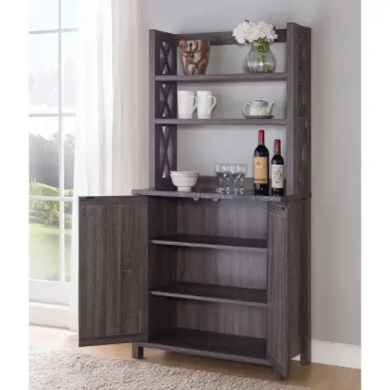 Doria Baker Rack Dark Gray - miBasics image {2}