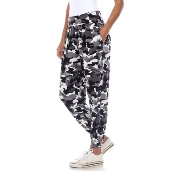 Camo Harem Pants - White Mark image {2}