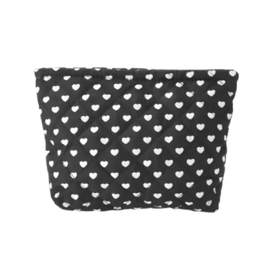 Unique Bargains Heart Shaped Makeup Bag 1 Pc image {6}