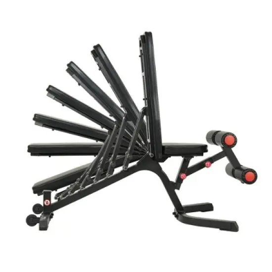 Sunny Health & Fitness Fully Adjustable Utility Weight Bench image {4}
