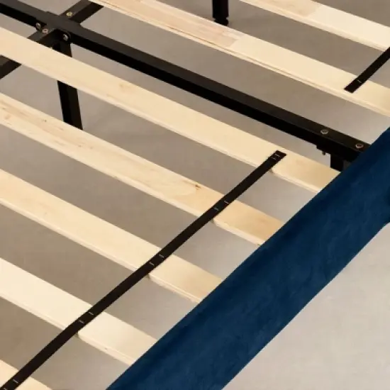 Hype Upholstered Complete Platform Bed - South Shore image {2}