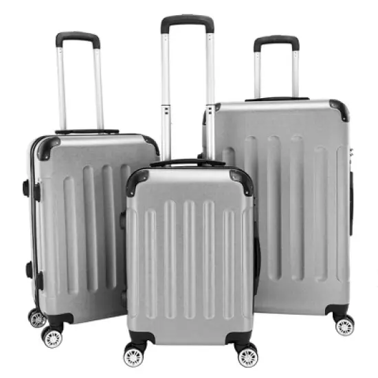 KTMBDW Luggage Set of 3 Hardside Suitcase Sets with TSA Lock, 4 Spinner Wheels for Carry On Check-in Business Trip image {12}