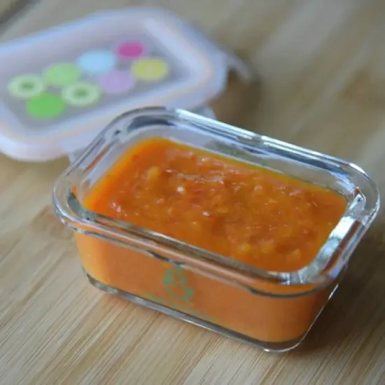 Sage Spoonfuls 6pk Durable Leakproof Glass Baby Food Storage Containers - Clear - 4oz image {2}