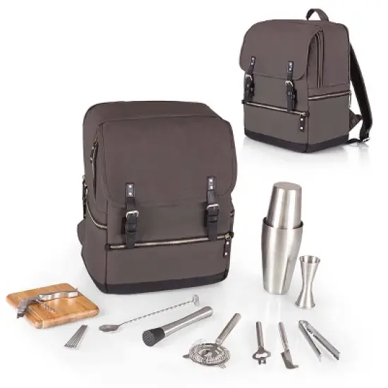 Picnic Time 18pc Bar-Backpack Portable Cocktail Set image {11}