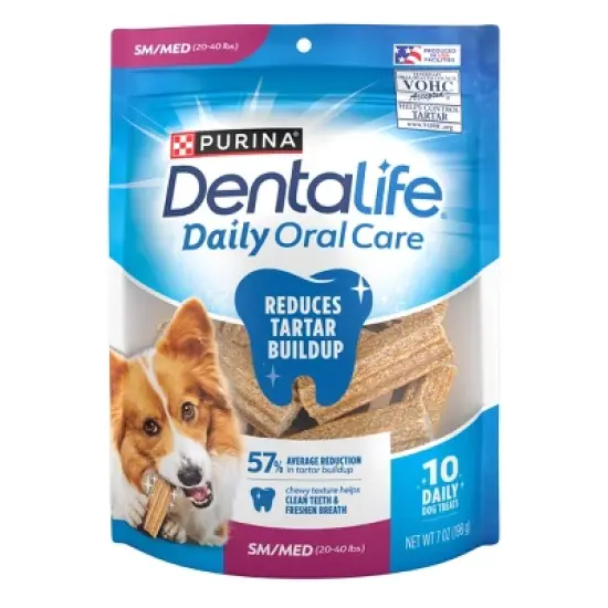 Dentalife Unflavored Dental and Hard Chews Dog Treats - 7oz/10ct image {10}