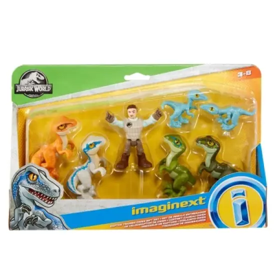 Fisher-Price Imaginext Jurassic World Raptor Trainer Owen Set image {5}