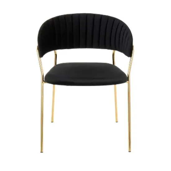Set of 2 Tania Contemporary Glam Chairs - LumiSource image {6}