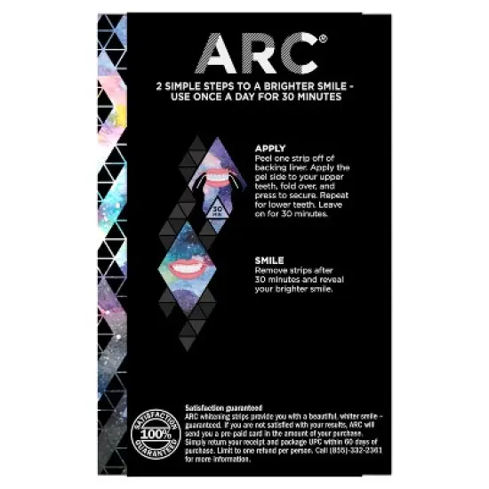 ARC Oral Care Smile Amplifier Teeth Whitening Kit with Hydrogen Peroxide -  7 Treatments image {6}