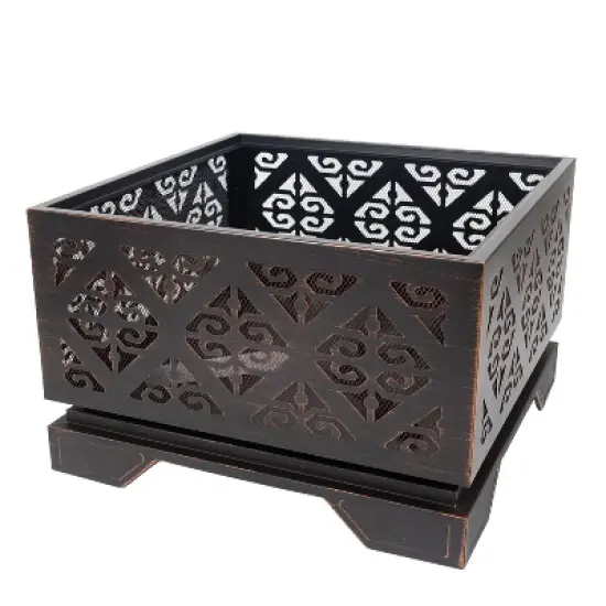 Vienna 26" Square Fire Pit - Pleasant Hearth image {2}