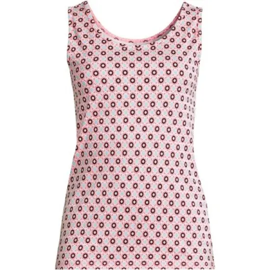 Lands' End Women's Cotton Tank Top image {16}