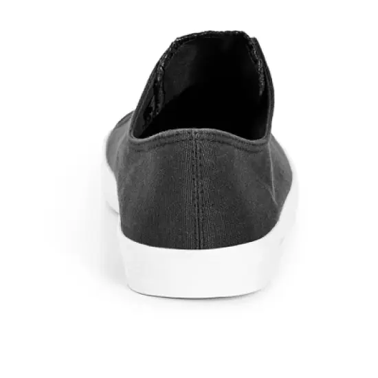 Women's WIDE FIT Laceless Trainer - black | EVANS image {2}