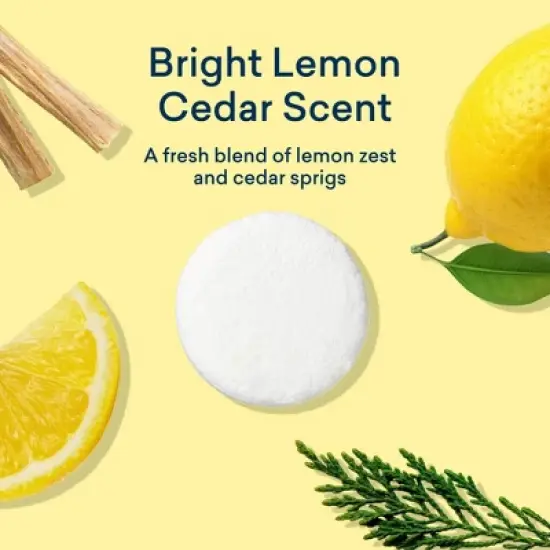 Blueland Lemon Cedar Toilet Bowl Cleaning Tablets - 10ct image {4}