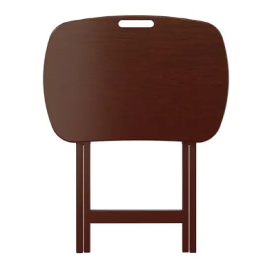 5pc Lucca TV Set Walnut Finish - Winsome image {9}