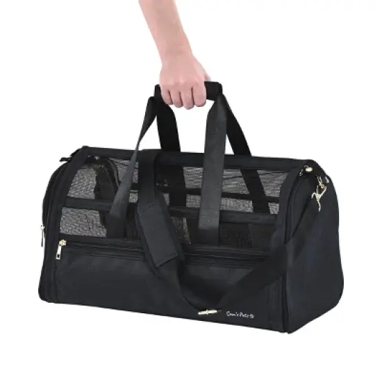 Scout 19'' Dog & Cat Carrier Bag Black image {2}
