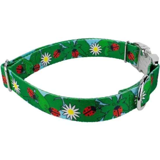 Country Brook Petz Premium Ladybug Picnic Dog Collar image {2}