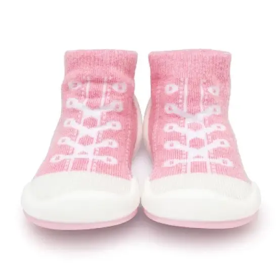 Komuello Toddler First Walk Sock Shoes - Sneakers Pink image {1}