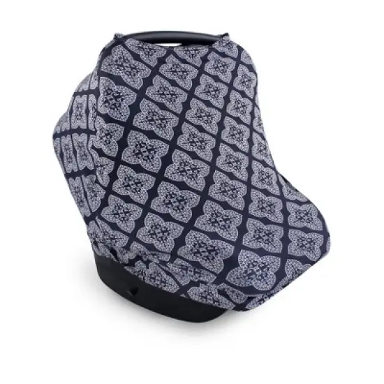 Yoga Sprout Baby Girl Multi-use Car Seat Canopy, Ornate Clover, One Size image {1}