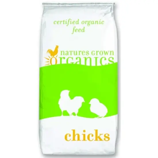 Natures Grown Organic Poultry Chick Starter 19% Layer Mash - 50 Lbs image {3}