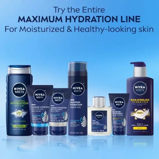 NIVEA Men Maximum Hydration Deep Cleaning Face Scrub with Aloe Vera - 4.4oz image {11}