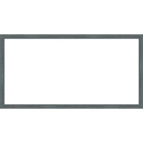 Amanti Art Dixie Blue Grey Rustic Narrow Framed Dry Erase Magnetic Board image {11}