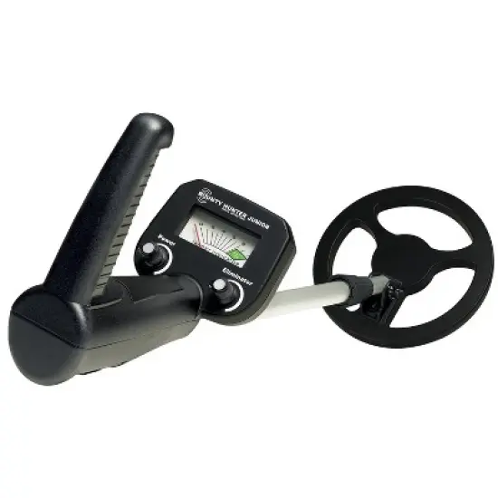 Bounty Hunter Quick Silver and Bounty Hunter Junior Metal Detector Combo - Black image {2}
