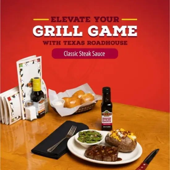Texas Roadhouse Steak Sauce, Classic 12 Oz image {5}