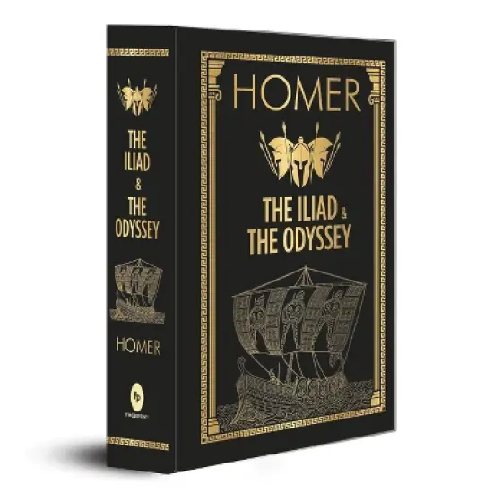The Iliad & the Odyssey (Deluxe Hardbound Edition) - by  Homer (Hardcover) image {1}