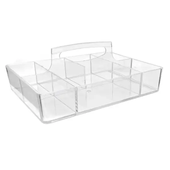 OnDisplay Deluxe Acrylic Rectangle Cosmetic/Jewelry Organization Tray image {2}