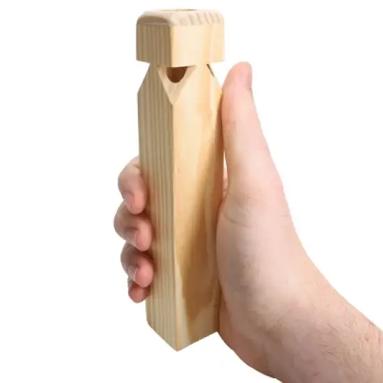 WE Games Old Fashioned Wooden Train Whistle image {1}