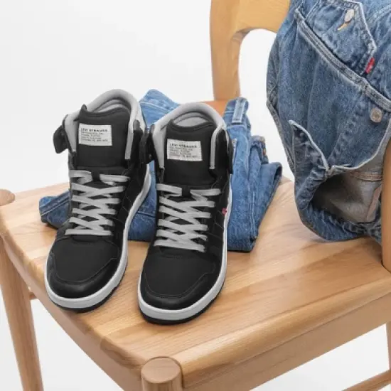 Levi's Mens BB Hi CZ Casual Fashion Sneaker Boot image {6}