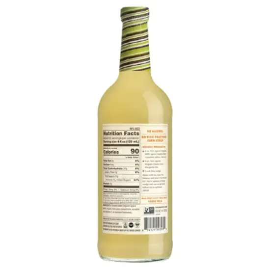 Tres Agaves Organic Margarita Mix - 1L Bottle image {7}