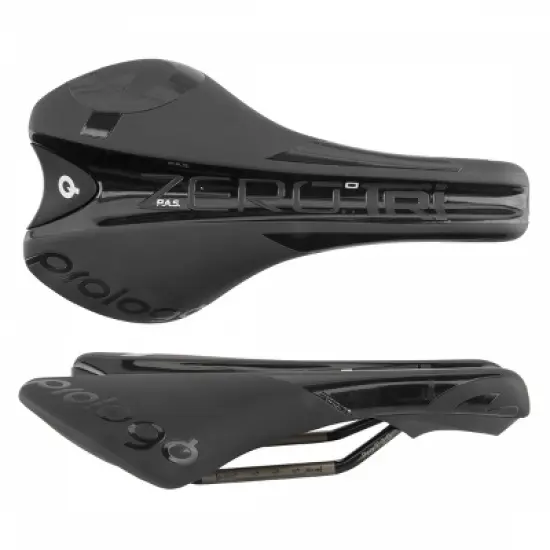 Prologo Zero TRI PAS Triathlon Light Foam - Black 136mm Width Microfiber image {1}