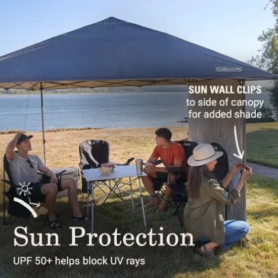 Coleman OASIS Lite 10 x 10 Canopy with Sun Wall image {5}