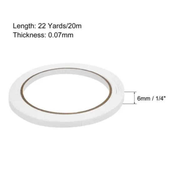 Unique Bargains Self-Adhesive Decoration Double-Sided Tape for Scrapbooking 3 Pcs image {1}