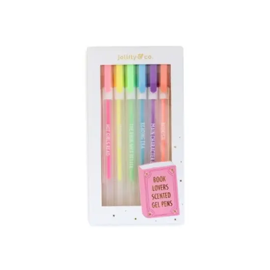 Jollity & Co. - Book Club Scented Gel Pens - Pack of 6 image {3}