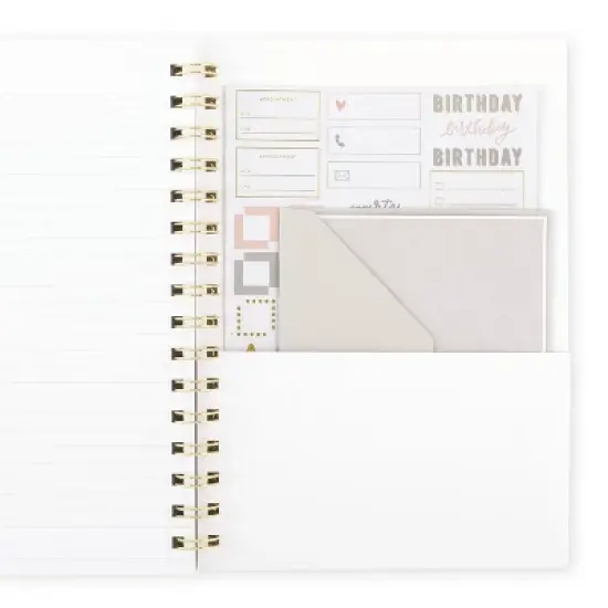 Sugar Paper Essentials 3 Subject Notebook Pale Pink image {2}