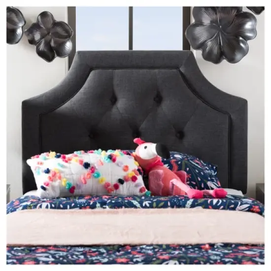 Mars Modern And Contemporary Fabric Headboard - Baxton Studio image {5}