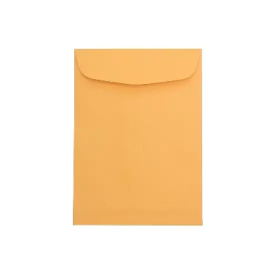 JAM Paper 7.5 x 10.5 Open End Catalog Envelopes Brown Kraft Manila 29215I image {4}