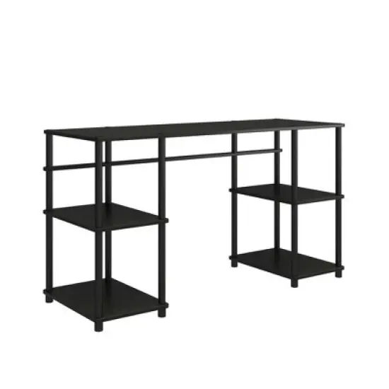 Agate Toolless Double Pedestal Computer Desk - Room & Joy image {7}