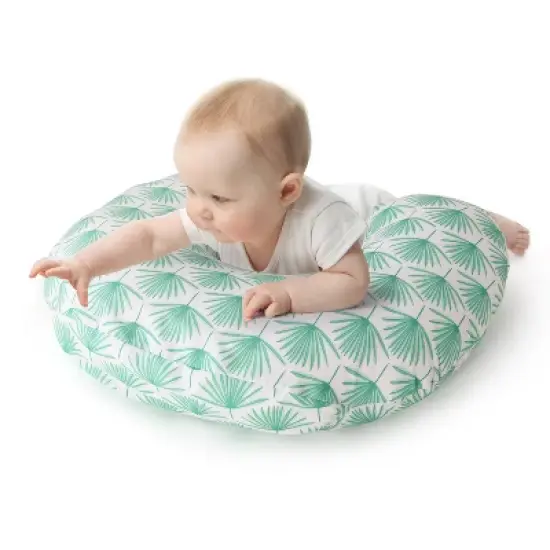 The Peanutshell Nursing Pillow for Breastfeeding, Breast Feeding Pillows for Babies, New Baby Essentials, Boho Botanical image {2}