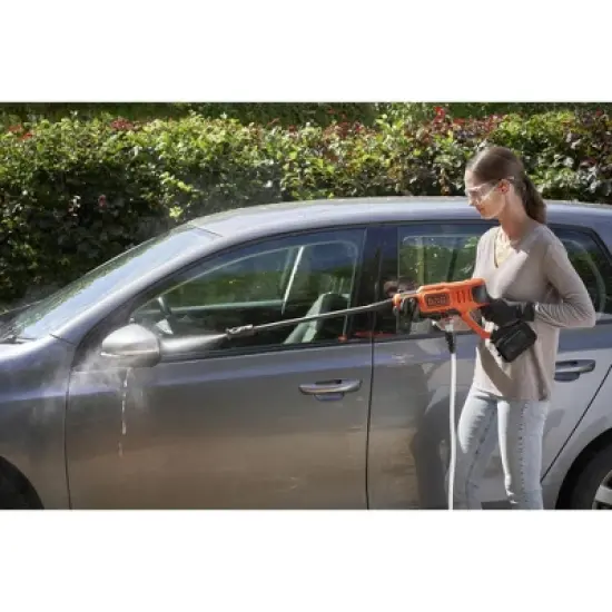 Black & Decker BCPW350C1 20V MAX Lithium-Ion 350 PSI Cordless Power Cleaner Kit (1.5 Ah) image {10}