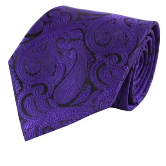 Men's Paisley Microfiber Woven Wedding Neckties image {12}