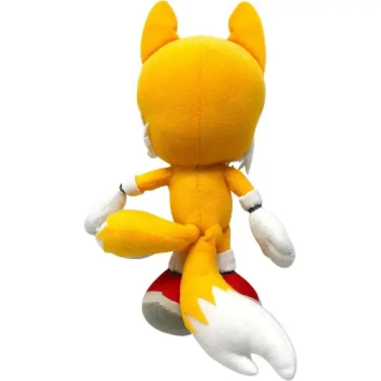 Great Eastern Entertainment Co. Sonic The Hedgehog 9 Inch Plush | Tails Holding Tail image {1}