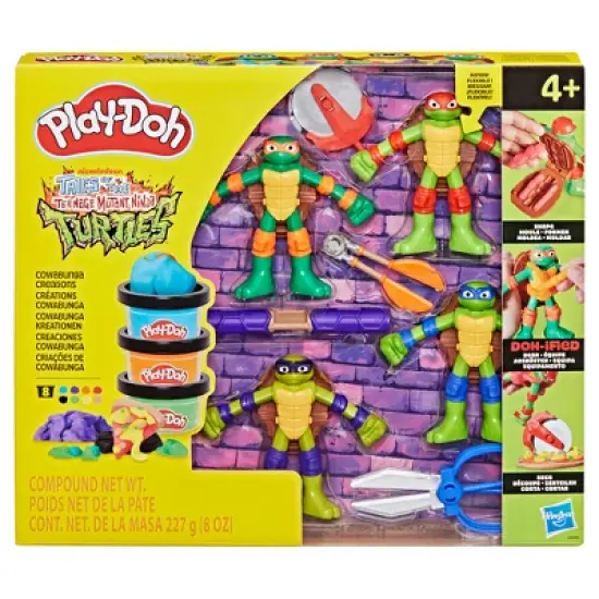 Play-Doh Teenage Mutant Ninja Turtles Cowabunga Creation Playset - 12pc image {2}