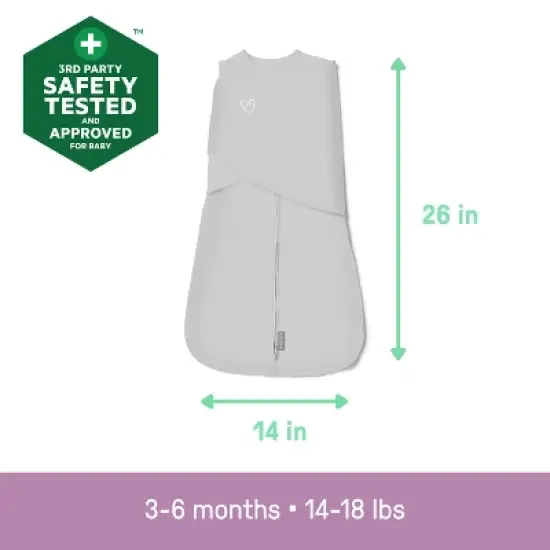 SwaddleMe by Ingenuity Arms Free Convertible Swaddle Wrap image {4}