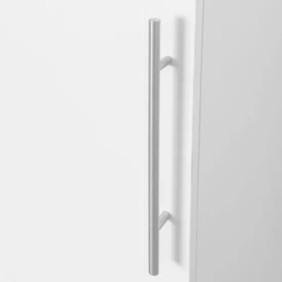 MOEPISY Kitchen Pantry Cabinet, White Freestanding Buffet Cupboards Sideboard with Doors & Shelves image {10}