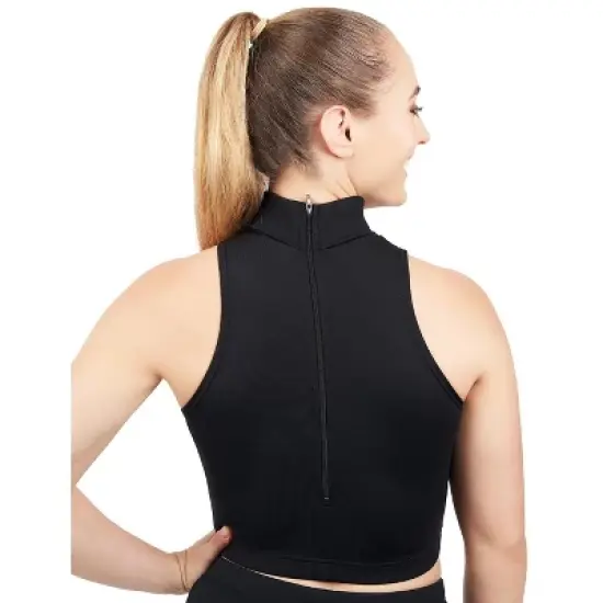 Capezio Women's Team Basics Mock Neck Top image {1}