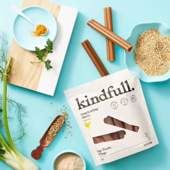 Long Lasting Chicken Dog Treats - Large - 21oz - Kindfull&trade; image {1}